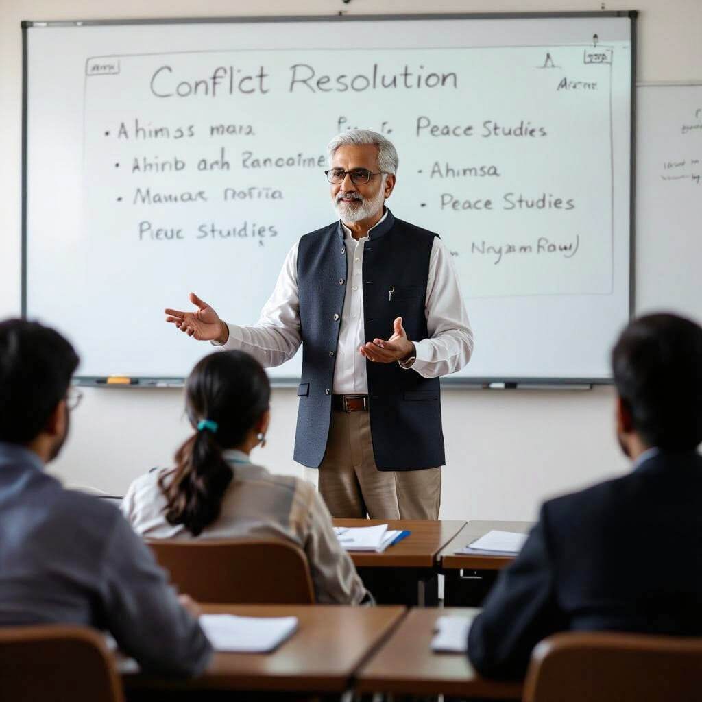 M.A. in Non-Violence and Peace